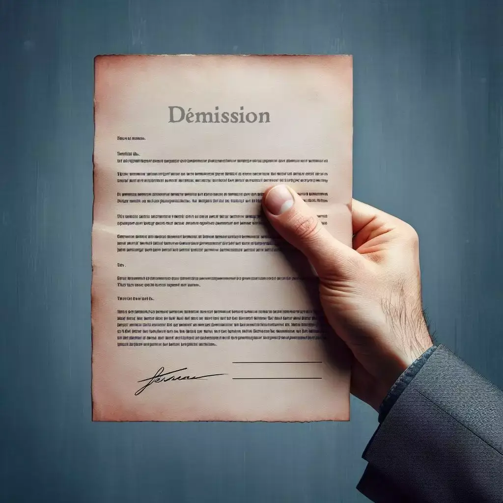 Nouvelles Dispositions sur la Démission