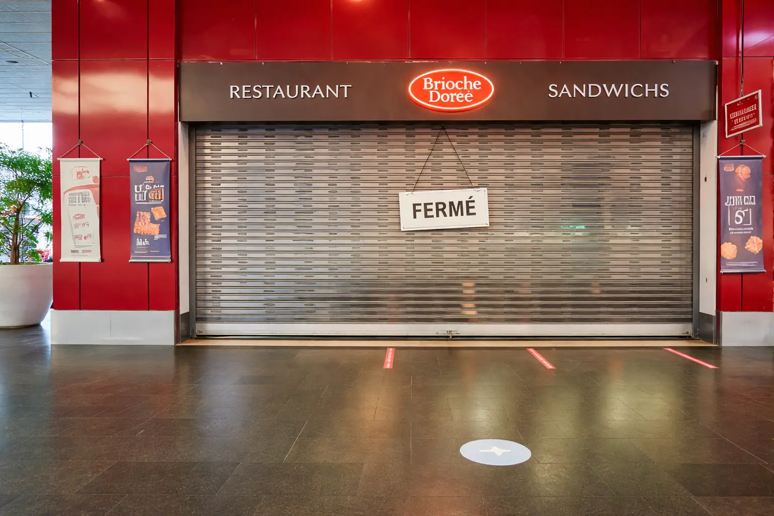 Fermeture Brioche Dorée Aubervilliers 2026 Restaurant Brioche Dorée fermé dans le centre commercial Le Millénaire à Aubervilliers en 2026