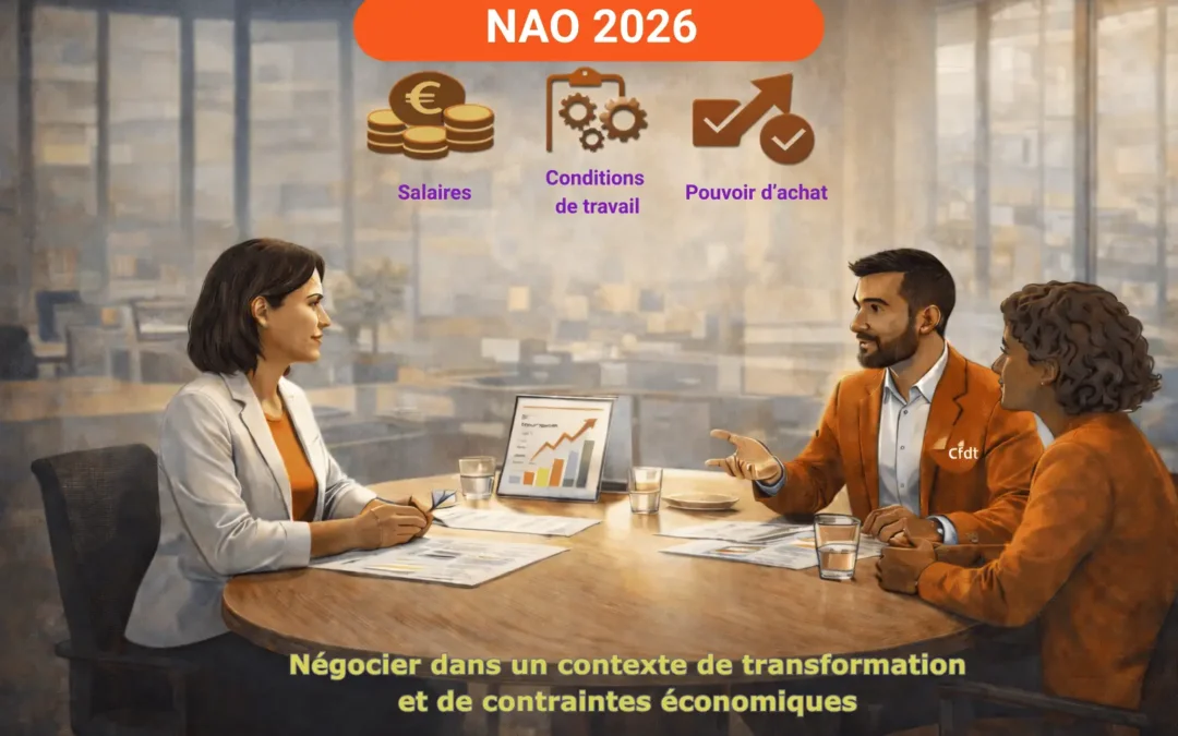NAO 2026 : négocier dans un contexte de transformation et de contraintes économiques