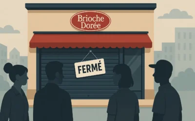 Fermetures Brioche Dorée : évolution des restaurants succursales depuis 2018