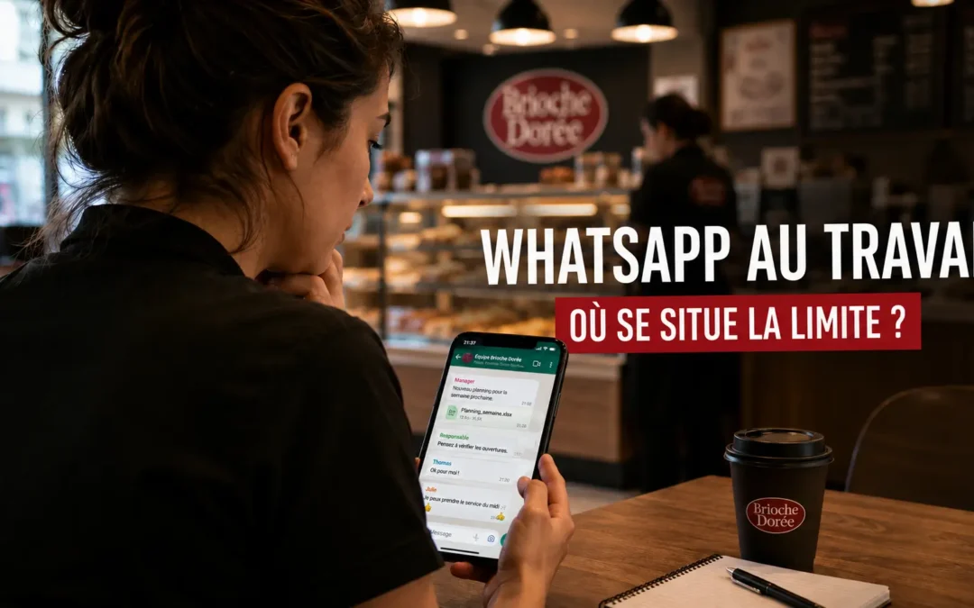 WhatsApp au travail : où se situe la limite ?