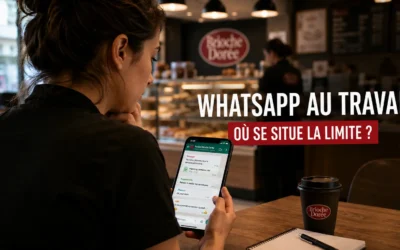 WhatsApp au travail : où se situe la limite ?