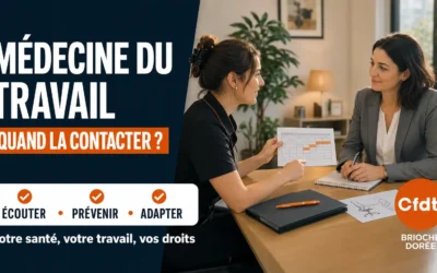 Médecine du travail : quand et comment la contacter ?